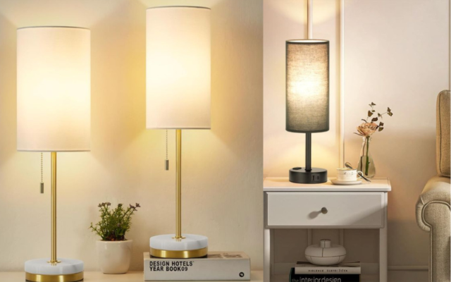 Simple Bedside Lamps