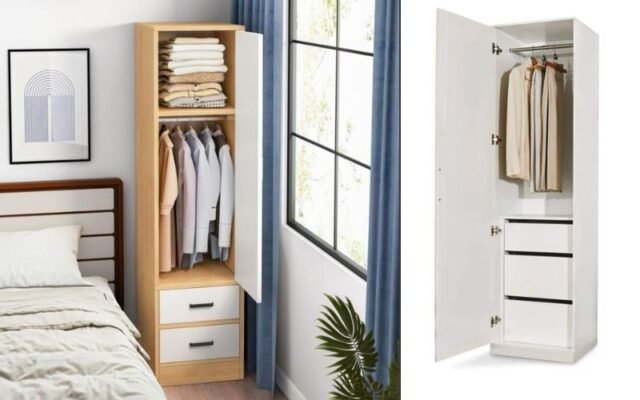 Single Door Wardrobe- Perfect For Small Space