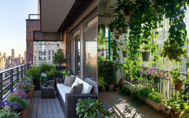 Turn Your Balcony Into A Beautiful Garden