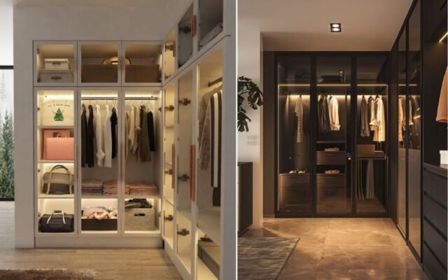 Wardrobes with Integrated Lighting