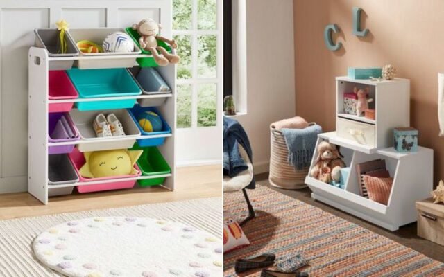 Color-Coded Storage Bins