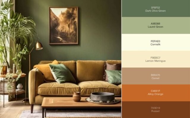 Earthy colours