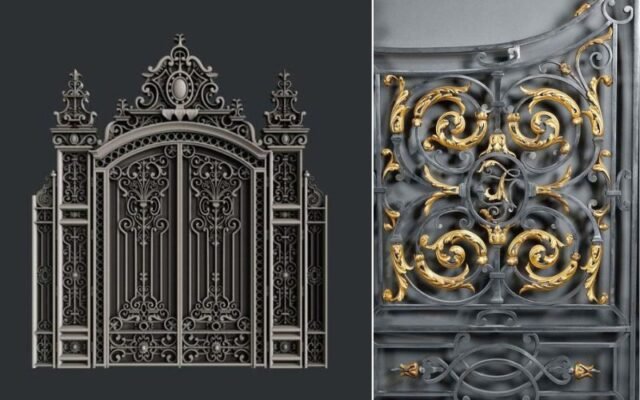 Ornate and decorative gates