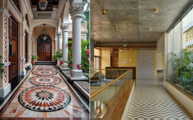 Contemporary Flooring with Traditional Patterns