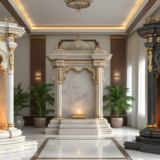 Marble Mandir Design for Home